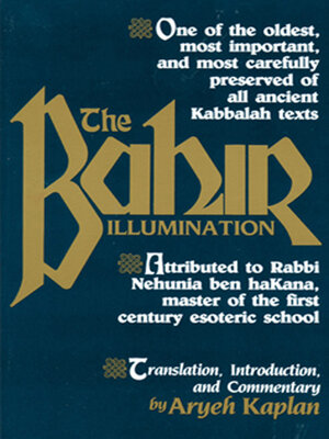 cover image of The Bahir